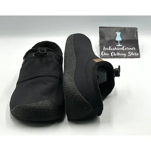 Keen Men's Black Howser III Sliden Warm Winter Slip-On Slippers Shoes Sz 11 3031 - Picture 13 of 16